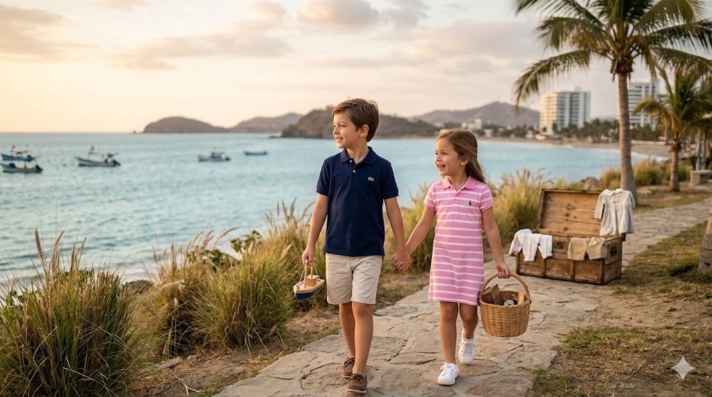 Ropa infantil de algodón en Manta
